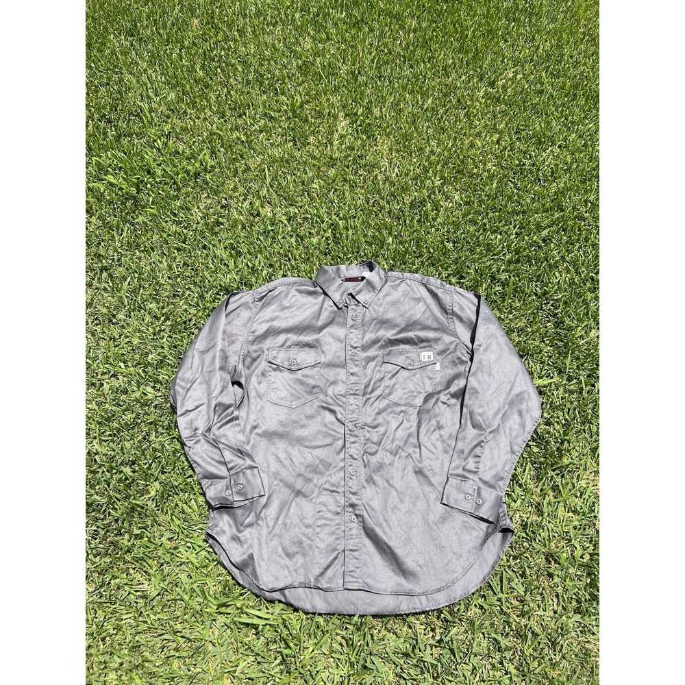 Wolverine Fr Flame Resistant Button Down Mens 2xl… - image 1